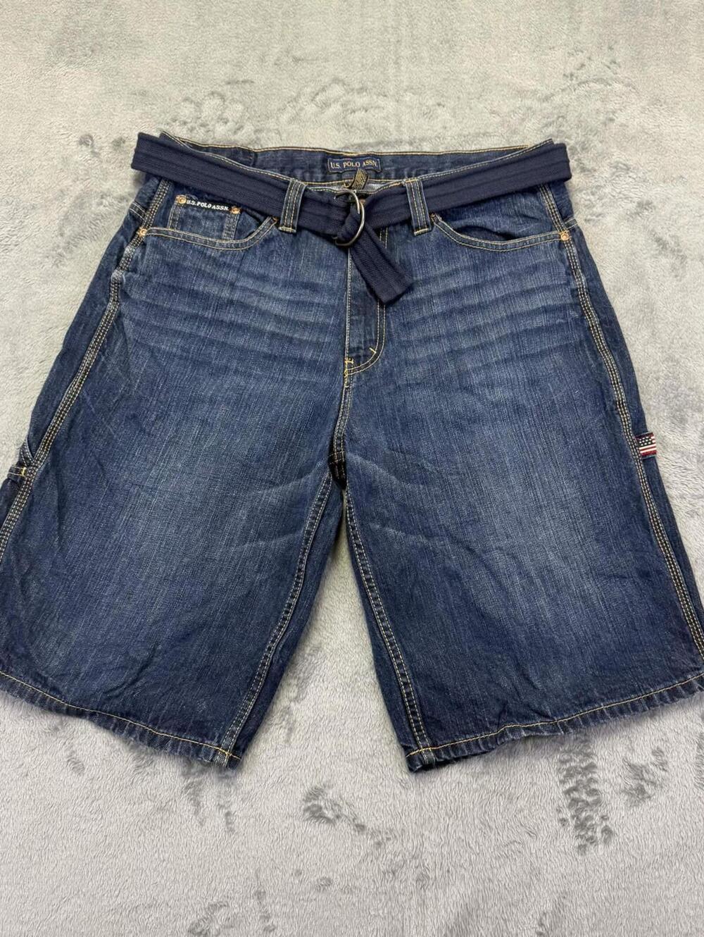 U.S. Polo Assn. Men's Blue Denim Shorts